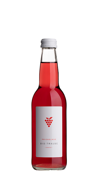 Prickelnde Bio-Traube Rot